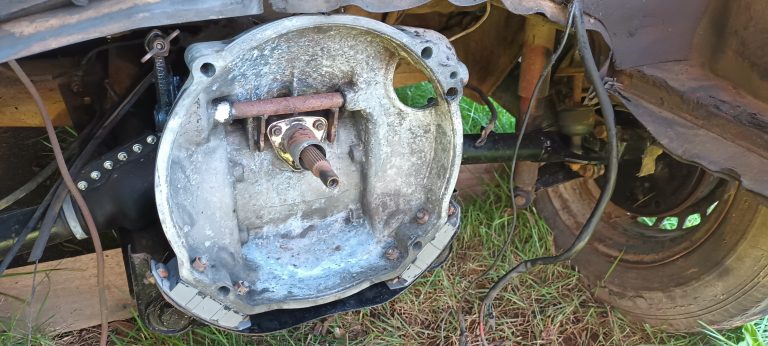 Fusca suspensão traseira